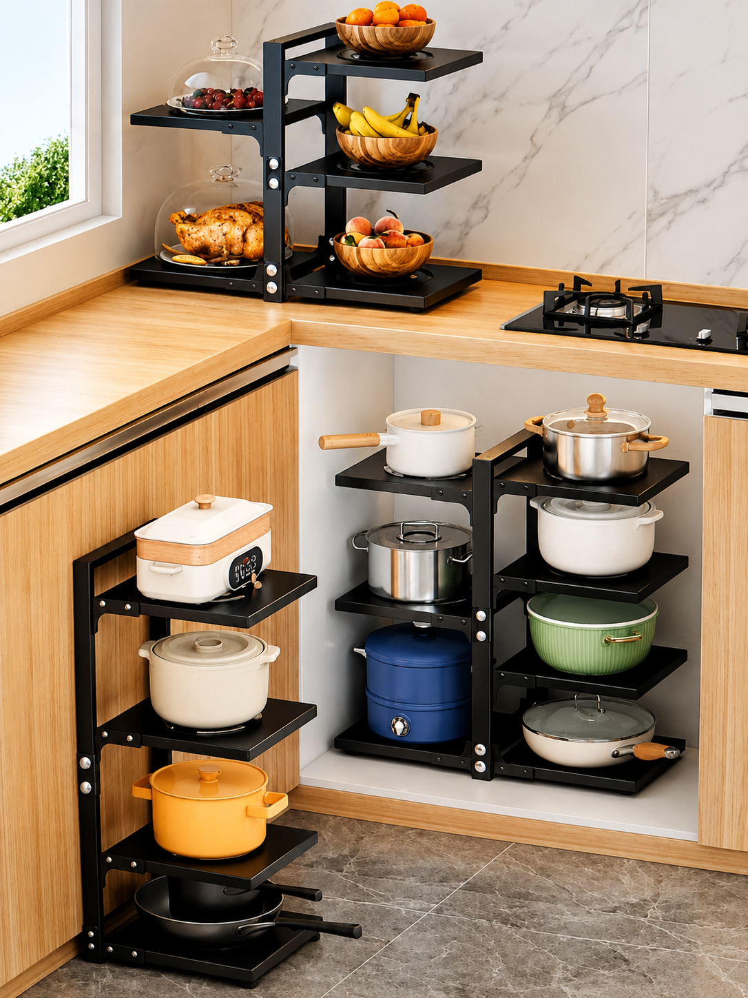Casserolix™ – Organisateur Casseroles & Poêles