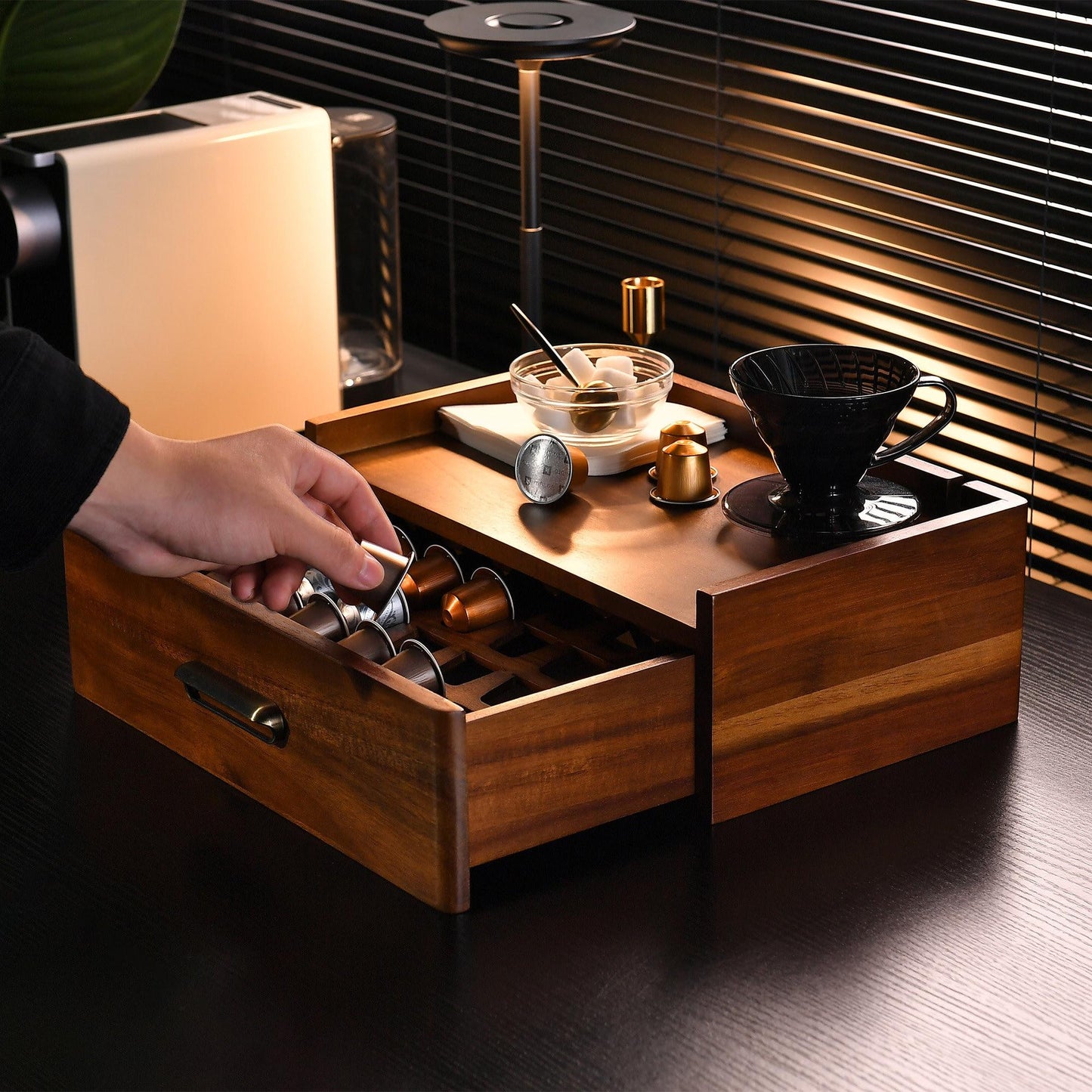 Velona BaristaBox™ – محطة القهوة الأنيقة